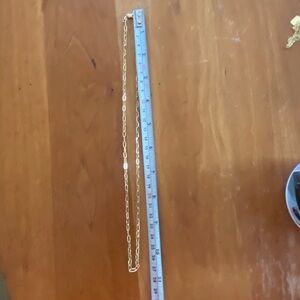 14k Petite Paperclip Chain Necklace